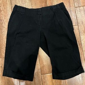 Women’s black shorts size 2